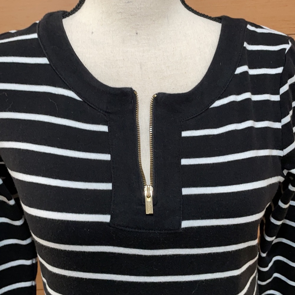 Jones New York Signature Long Sleeve Zipper Front